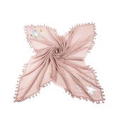 Vierecktuch-Federn-Stern.